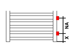 Seitenanschluss rechts (SR)